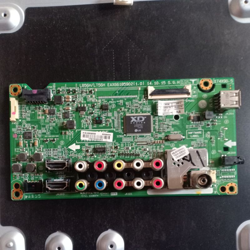 MB MAINBOARD MOTHERBOARD MESIN MOBO MODUL TV LED LG 42LF550A-TE 42LF550A 42LF550 42LF