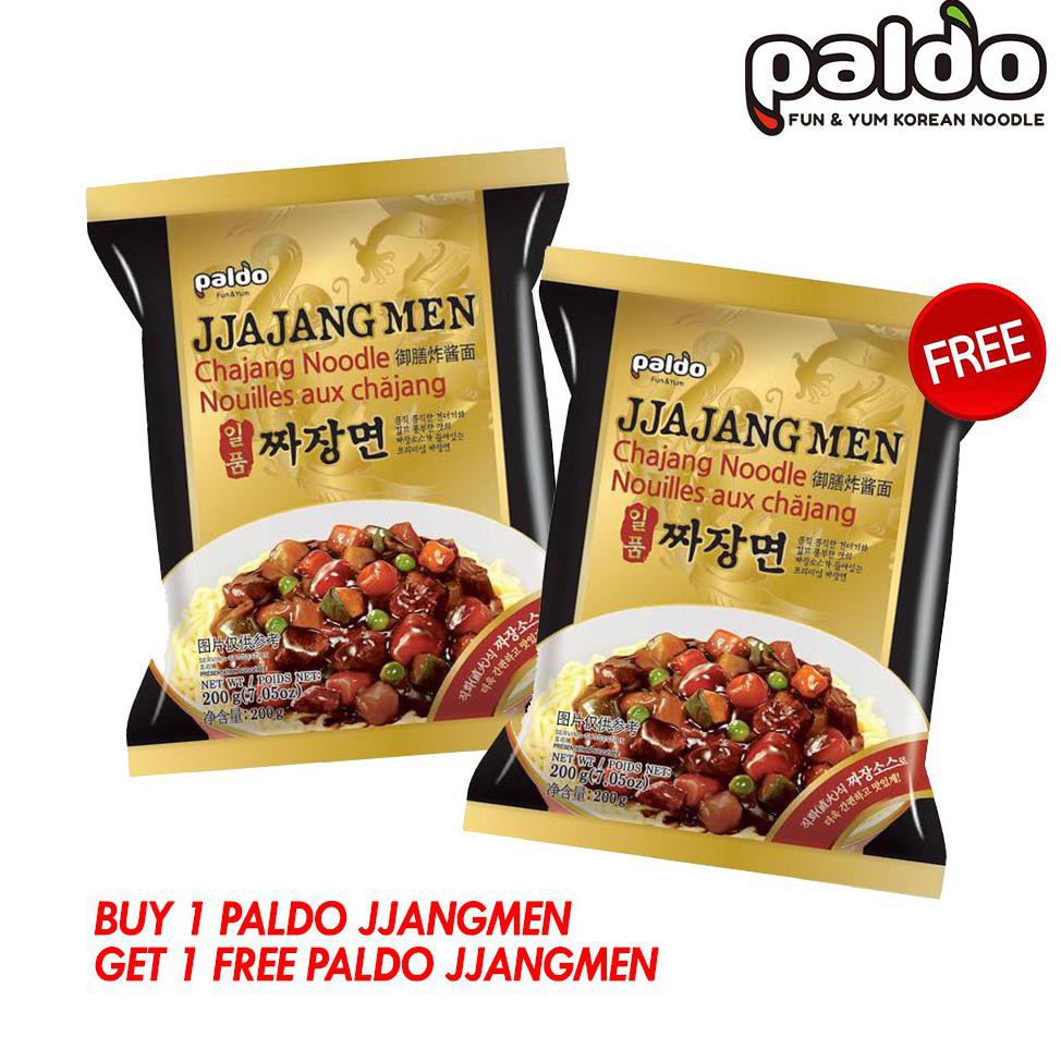 

Terlaris Buy 1 Get 1!!! Paldo Jjajangmyun - Jjajangmen Noodle 200 Gram