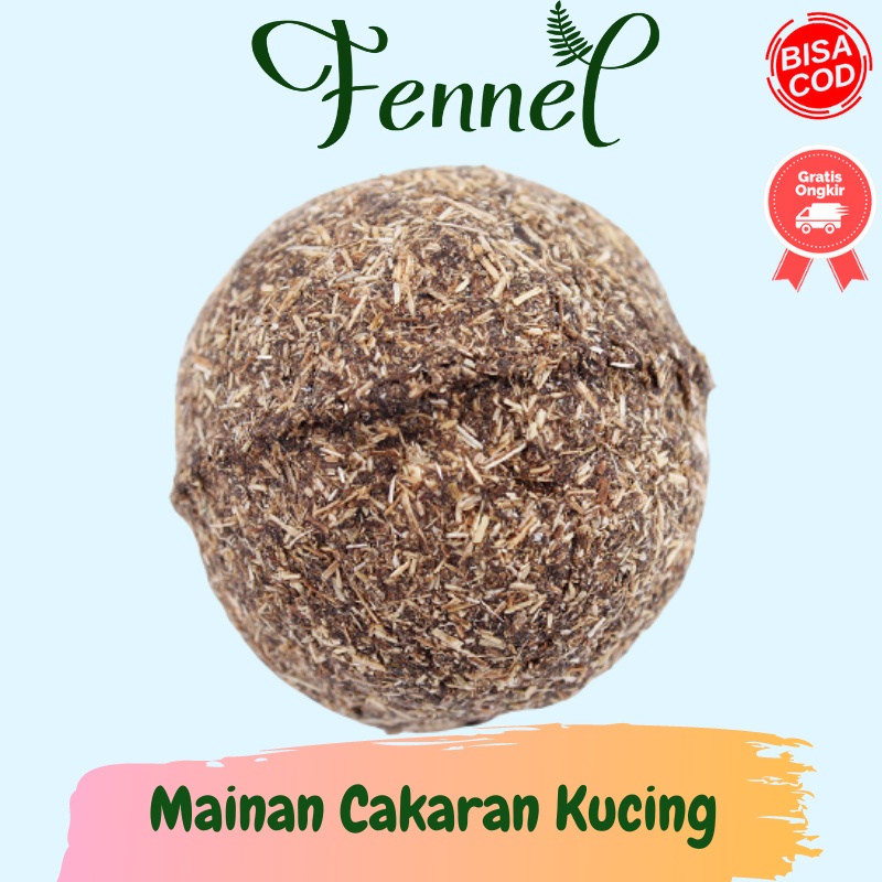 Mainan Cakaran Kucing Bentuk Bola Aroma Catnip