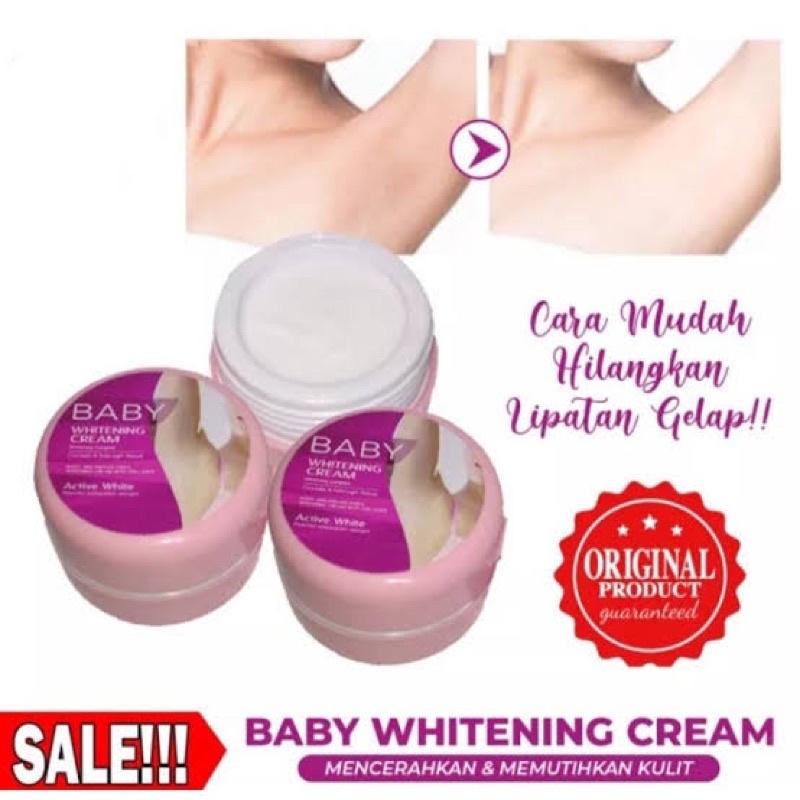 {Bisa kirim instant COD Medan Termurah}VIRAL ORI Whitening krim - cream pemutih ketiak, leher, pantat dan selangkangan terbukti JAMIN