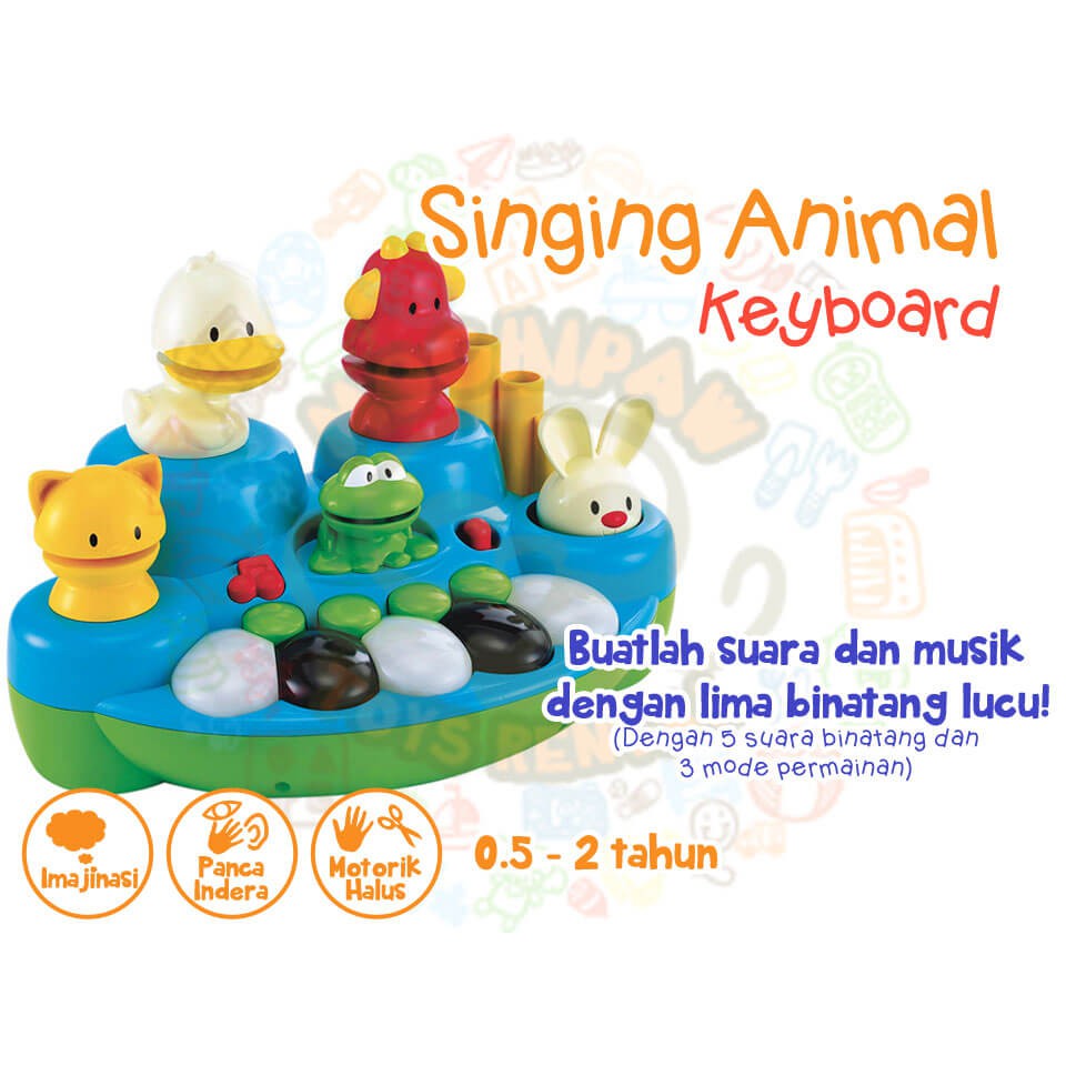 [ELC] Singing Animal Keyboard