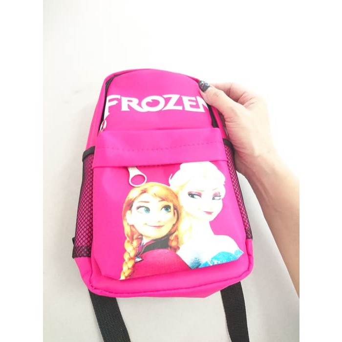 Tas Ransel Anak Frozen And Hello Kitty New