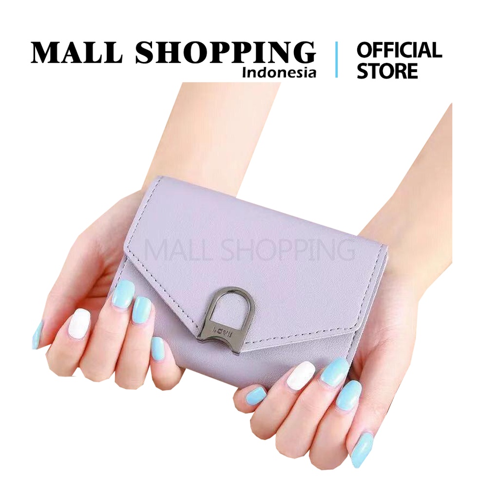 (COD) Dompet Lipat Wanita Impor Murah MALLSHOPPING