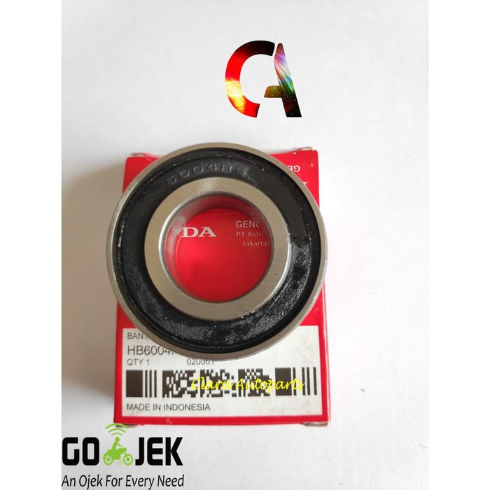 BEARING 6004 LAHER 6004 1RS BEARING NAP GEAR BELAKANG