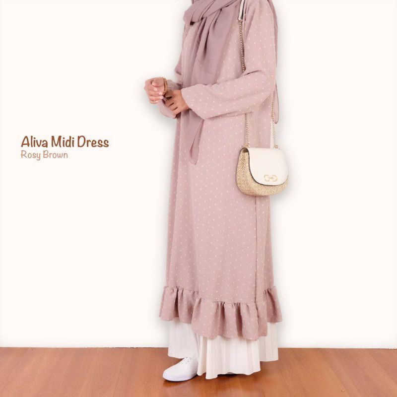 Aliva Midi Dress