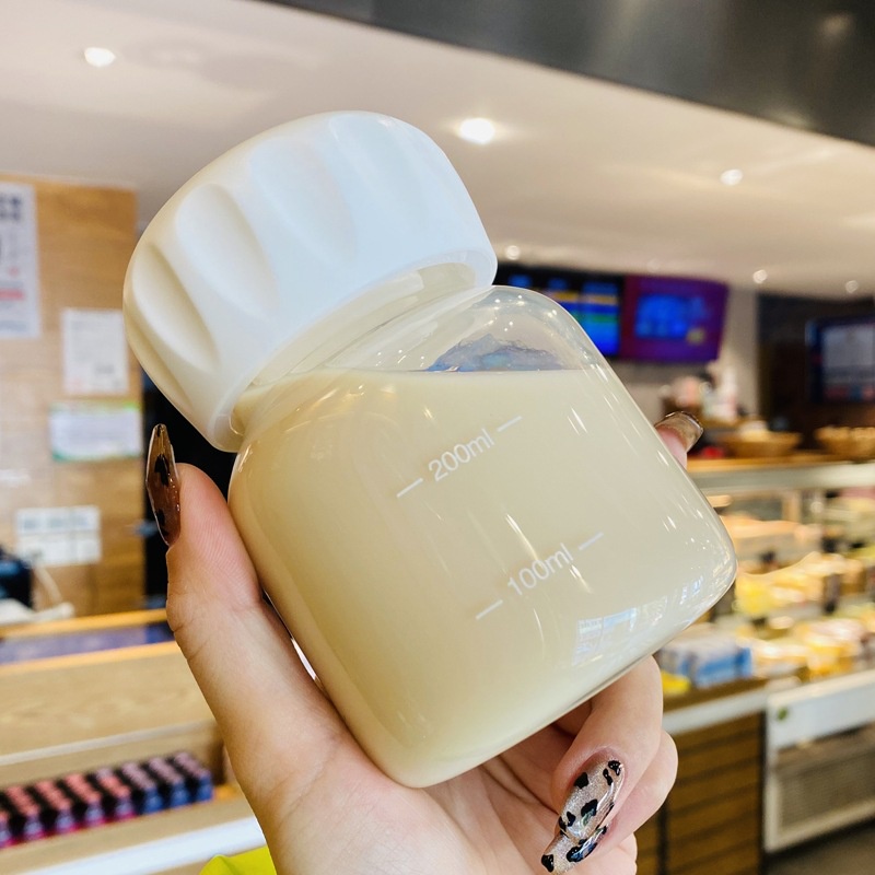 Botol Minum Lucu Viral Dewasa Anak Bayi Korea Murah Unik Aesthetic Gemoy Sekolah Kantor Estetik-2