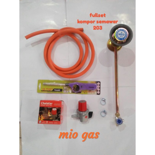 kompor semawar 1 paket + tungku UK 201 - 768