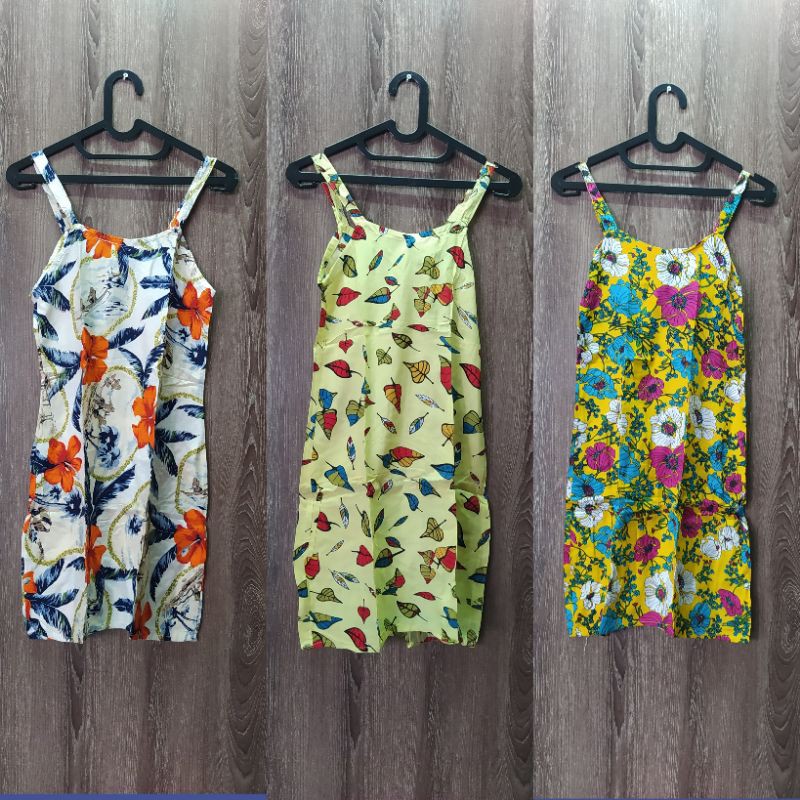 Daster Bali Rayon | Dress Mini Tali Satu
