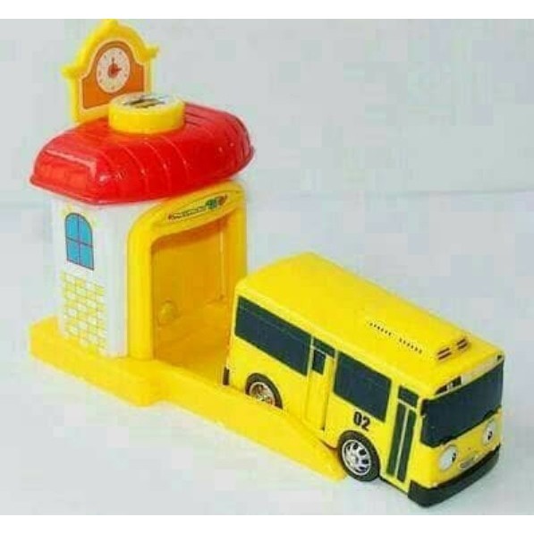 45SNG Mainan  Bus Tayo  Garasi 