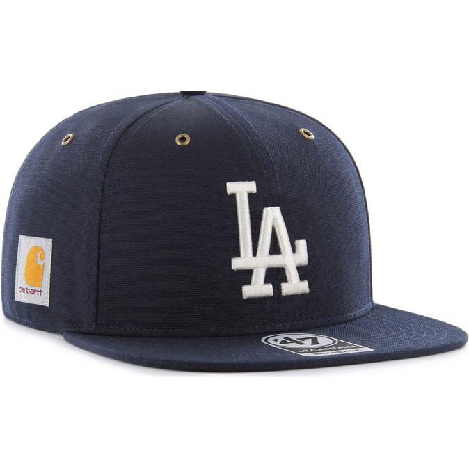 ♛ TERHEMAT TOPI PRIA TOPI BASEBALL♛ LOS ANGELES DODGERS - CARHARTT X ‘47 CAPTAIN SNAPBACK