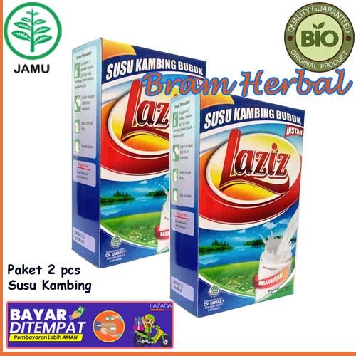 

(Paket 2 pcs) Susu Kambing Laziz - 200 gr