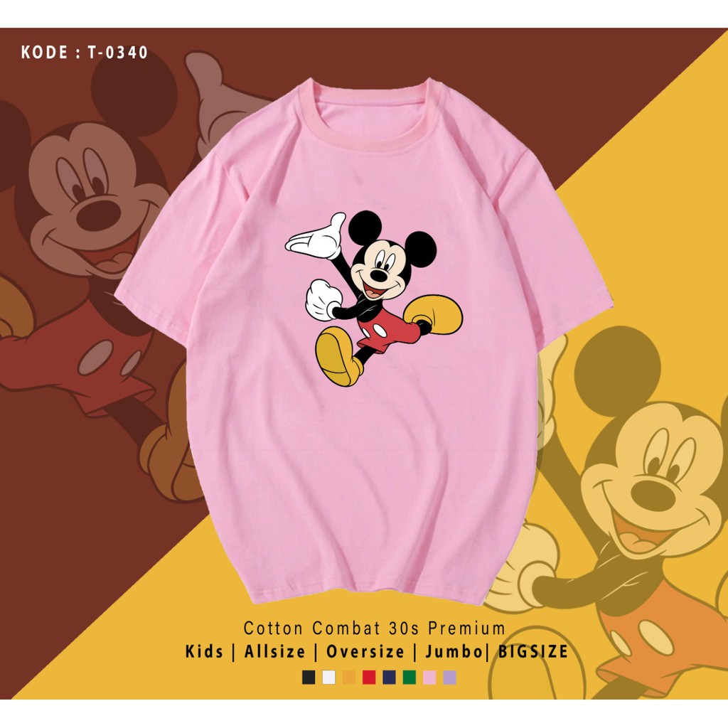 MICKEY YEY / TERMURAH / PREMIUM BAJU KAOS  / T-SHIRT / KATUN LENGAN PENDEK / TUMBLR TEE /