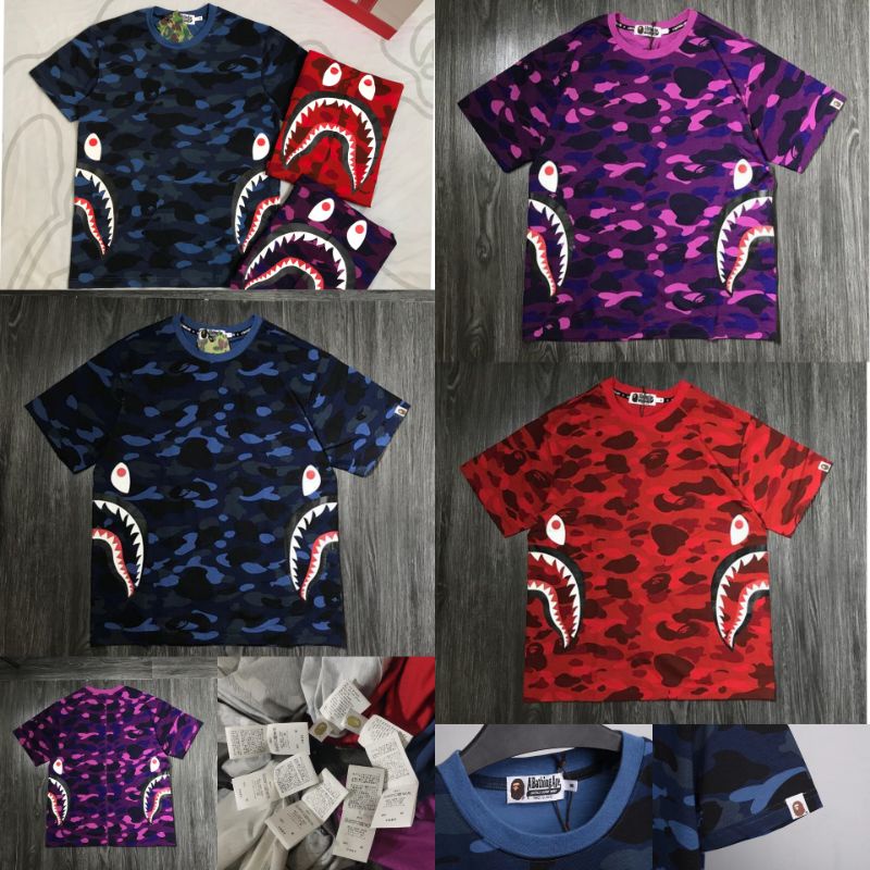 kaos bape shark bape shark japan
