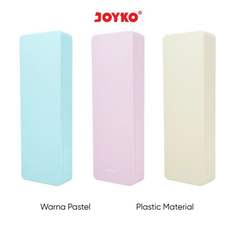 

KOTAK TEMPAT PENSIL | PENCIL CASE JOYKO PC-5011 PASTEL COLOR | KOTAK PENSIL | TEPAK PENSIL