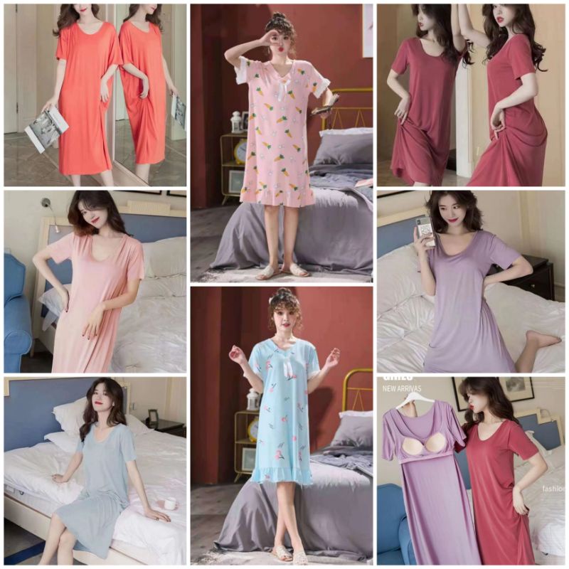 NEW Daster Wanita Import Murah | Daster Tidur wanita import C14-C1