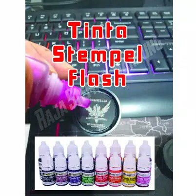 Tinta Stempel Flash I Otomatis Anti Luntur I Stample I Stampel