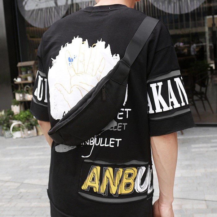 COD BAYAR DITEMPAT!!! 100529 Multifunctional Chest Bag Unisex / Tas dada cowok Impor