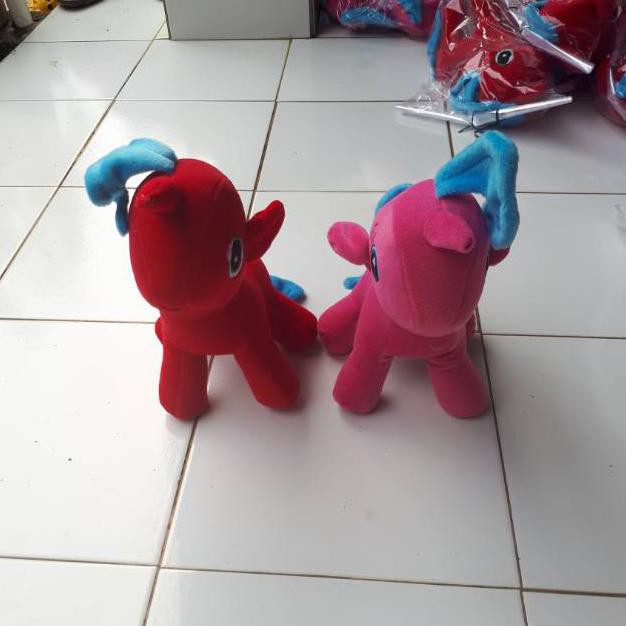 Boneka kuda  poni  uk 30x20cm Shopee Indonesia