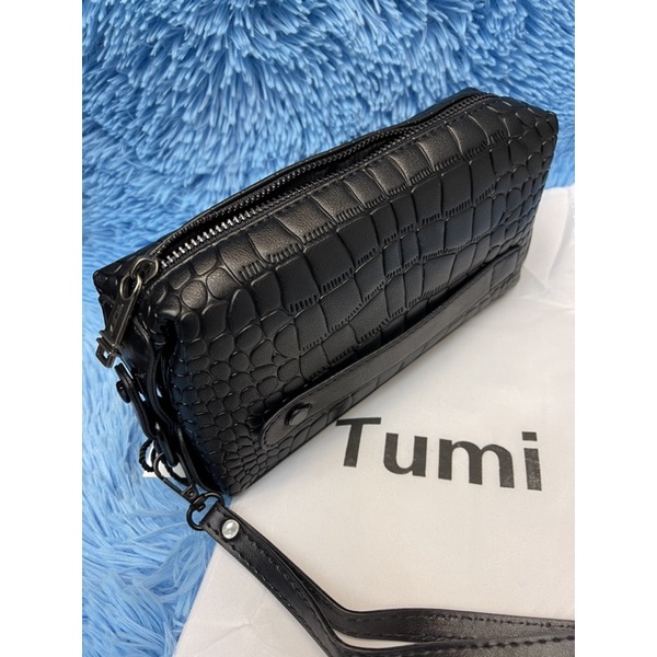 Handbag model tabung TERBARU speddy TUMI tas tangan pria dan wanita clutch import