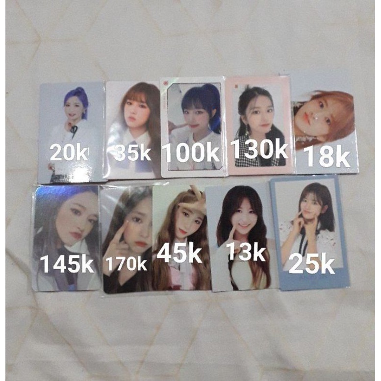 PHOTOCARD/PC IZONE yujin chaewon yena yuri hyewon