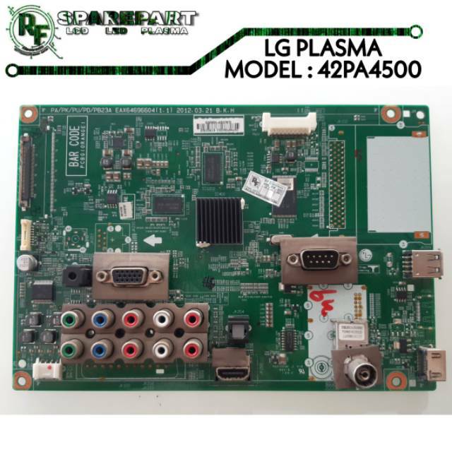 MB TV LG PLASMA 42PA4500  Mainboard tv lg plasma 42pa4500