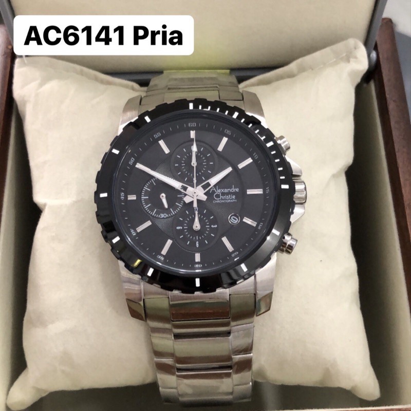 Jam Alexandre Christie Pria AC 6141 Silver