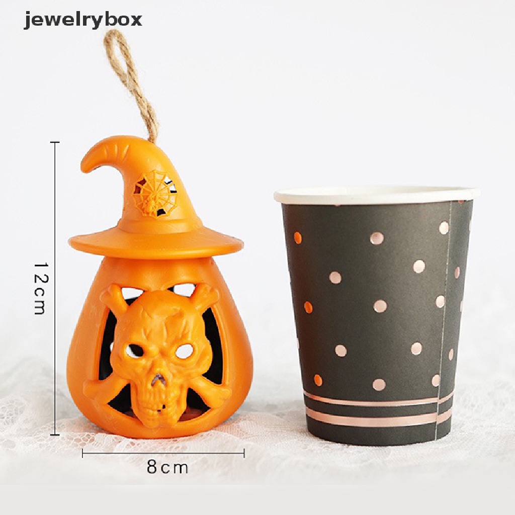 (jewelrybox) Lampu Led Bentuk Labu Halloween Untuk Dekorasi Pesta