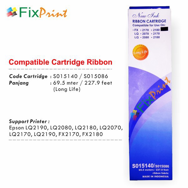 Ribbon Cartridge Compatible LQ2190 LQ2180 LQ2170 LQ 2190 LQ 2180 LQ 2170 Printer Dot Matrix FX2170