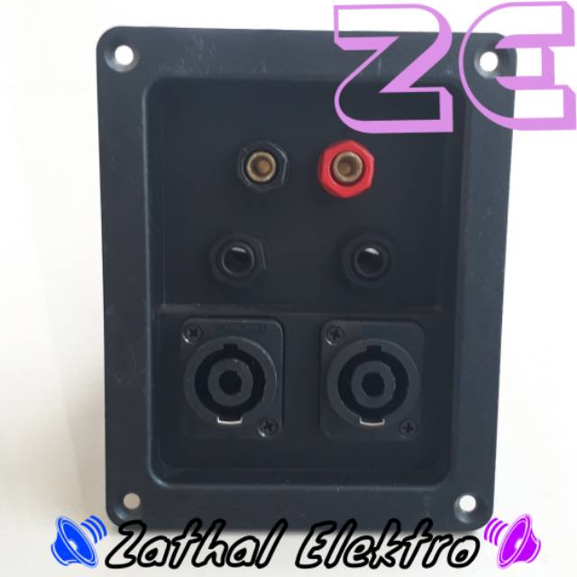 Plat Terminal speakon Terminal salon speaker