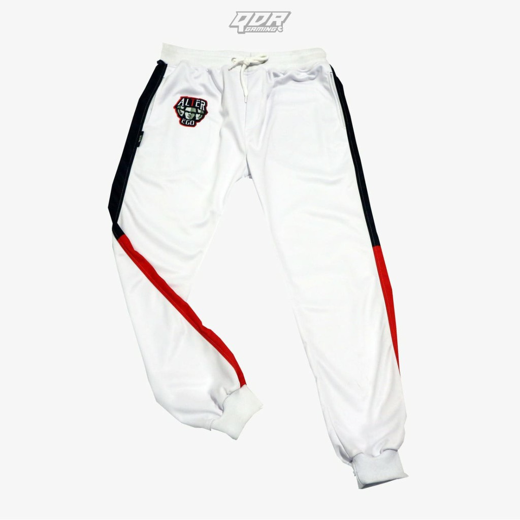 Celana Jogger Gaming Pria Alter Ego 2021 White
