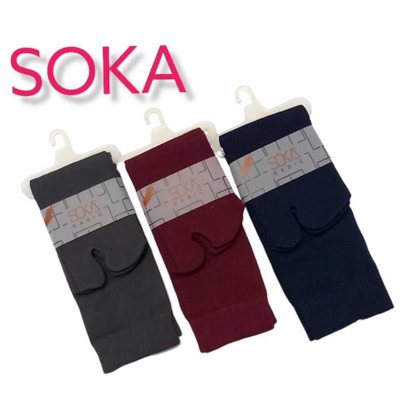 Kaos Kaki Jempol Polos Soka Pria Dan Wanita Unisex