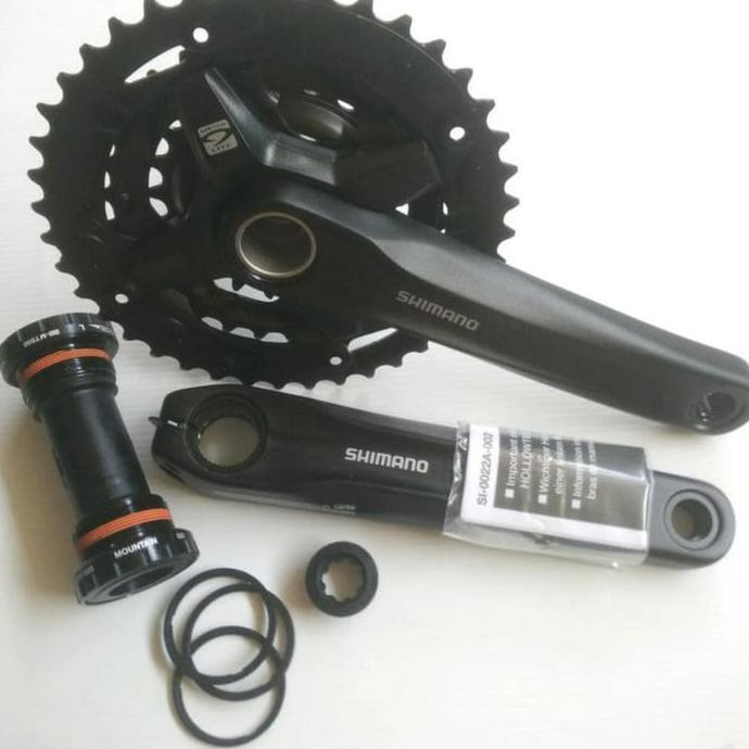 Ready Oke] Crankset Shimano Altus Mt210 Hollowtechii 44 -32 -22T