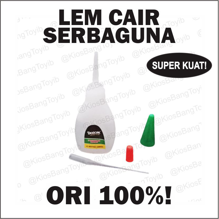 Lem Tetes Cair Serbaguna Dextone/ Lem Dextone Cair/ Lem Korea/ Lem G