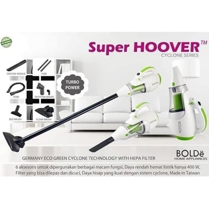 BOLDe Super Hoover Cyclone / Vacum Cleaner - Hijau