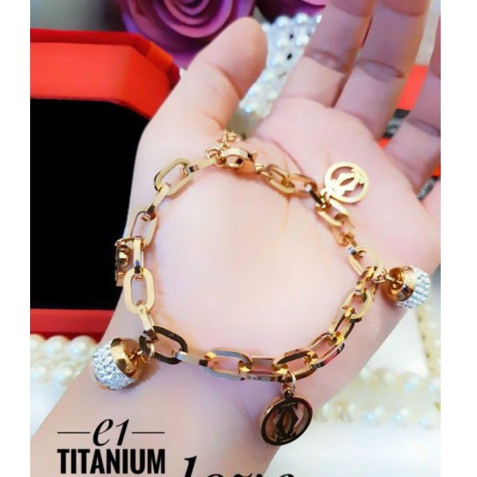 Titanium Gelang Tangan 228b