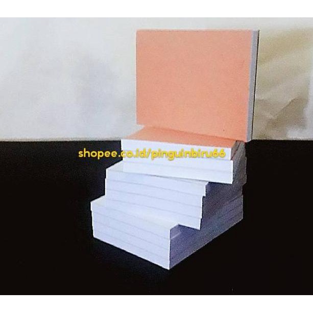 

⇻ BUKU NOTA PUTIH POLOS 8X10.5 CM