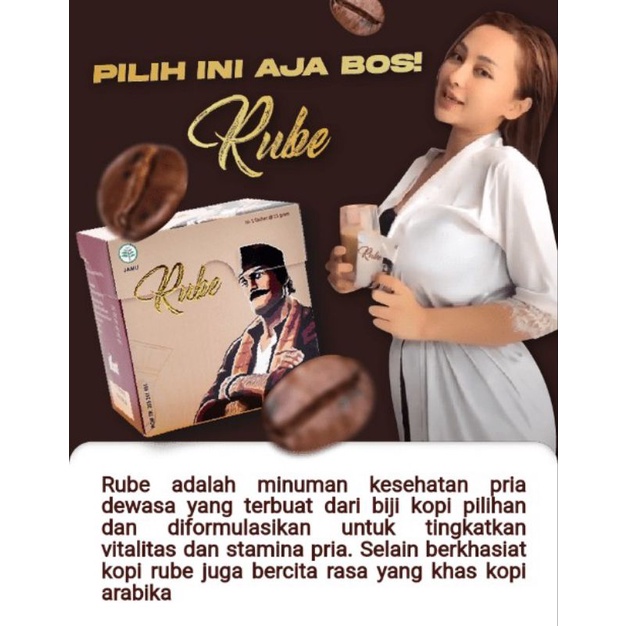 RUBE KOPI HERBAL Original - Kopi Kesehatan Pria Dewasa Meningkatkan Sta-mina