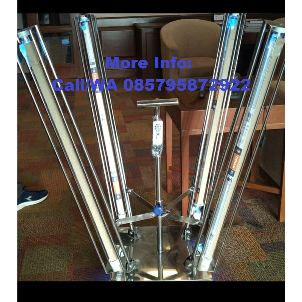 Portable UV Room STERILIZER Kuman Virus 4 Tower