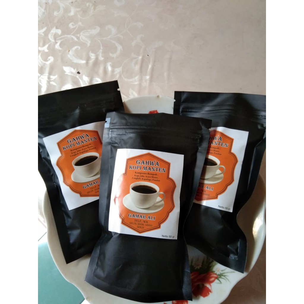 

KOPI MANTEN / KOPI BUMBU / KOPI JAHE / GAHWA KOPI GAMAR ALI