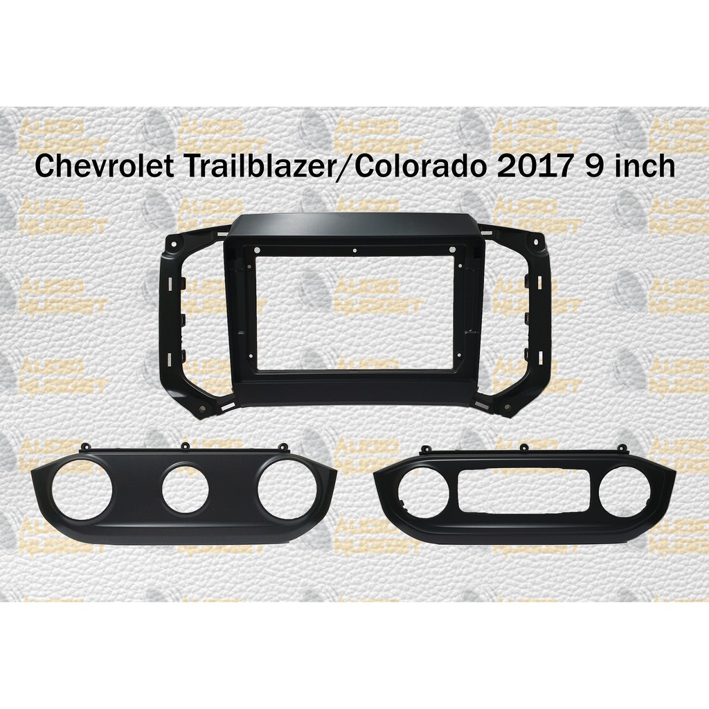 Frame head unit android Chevrolet Colorado Trailblazer 2017 9 inch