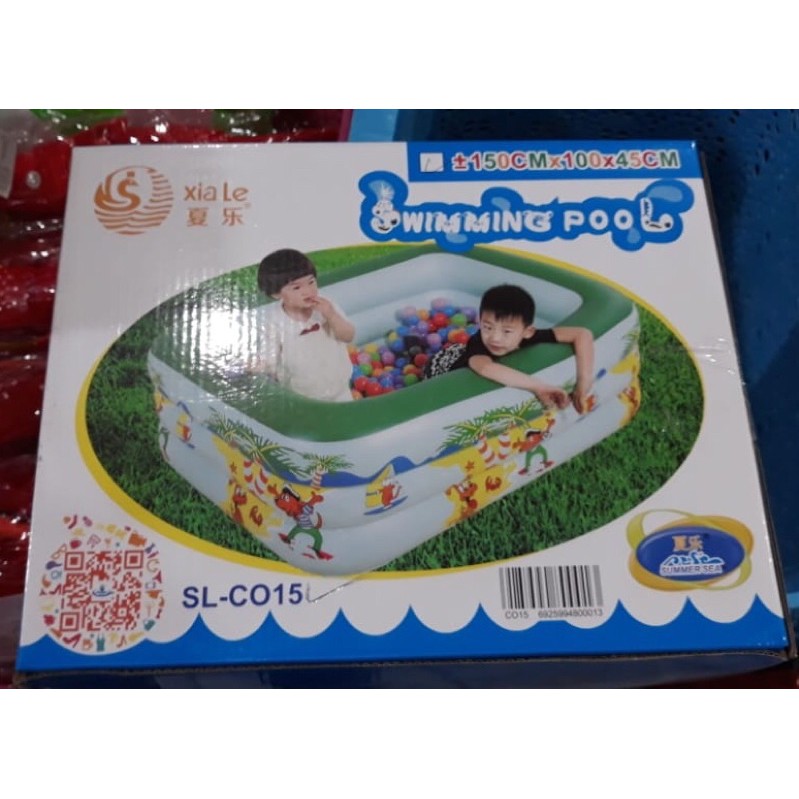 Kolam Renang Xiale SL-CO15/Kolam renang anak/swimming pool/kids pool/kolam mandi bola