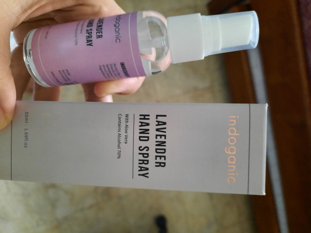 Indoganic Lavender Hand Spray - 50ml