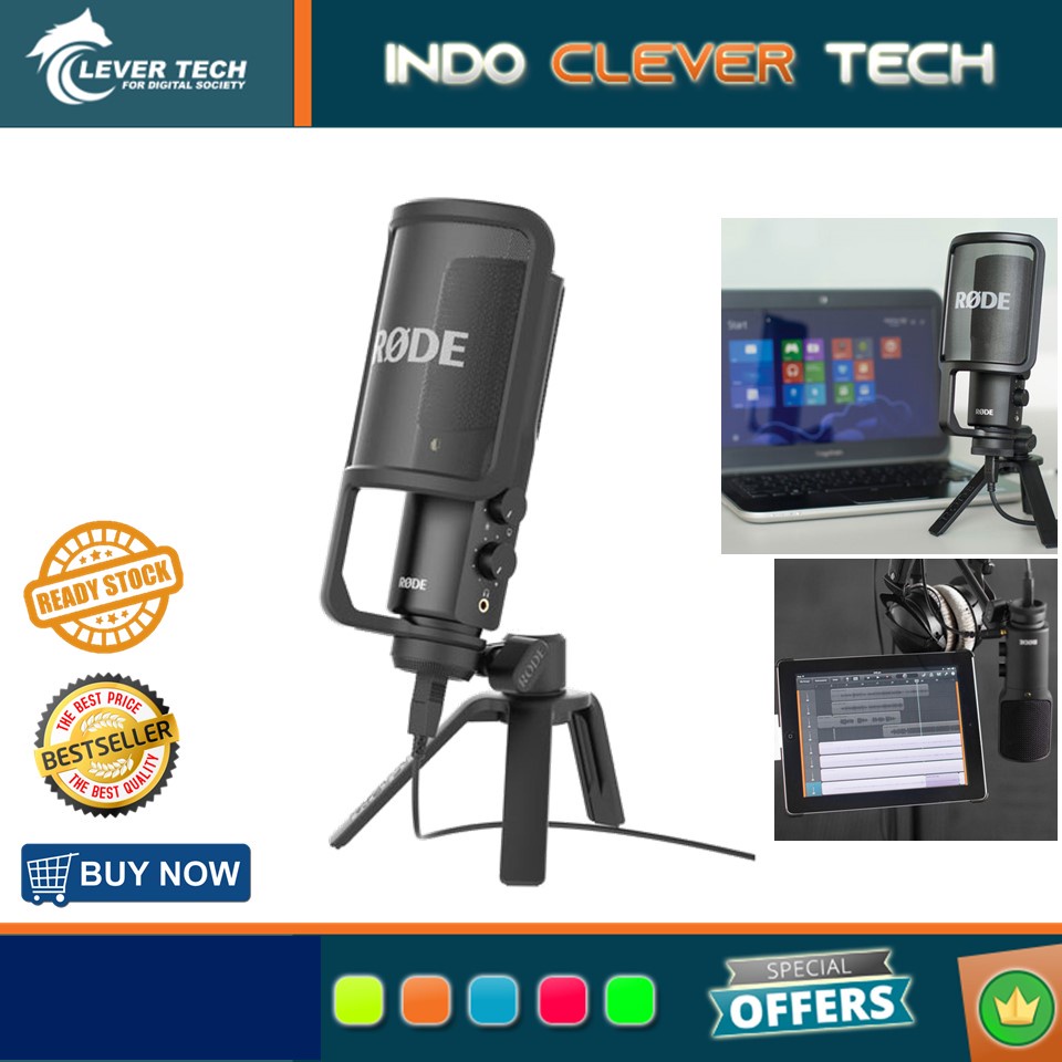 Rode NT-USB Versatile Studio-Quality USB Microphone