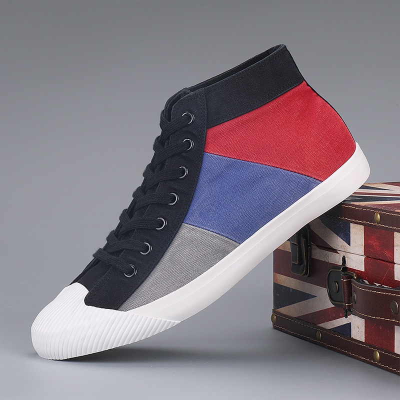 Pria Low-Top Martin Boots    Tide Sepatu Sepatu Perlindungan Tenaga Kerja Kasual Sneakers Pria Tingg