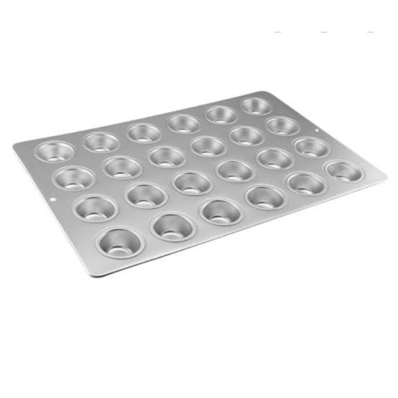 Loyang Kue / Maspion Mini Muffin Pan 24 Cup Anodize