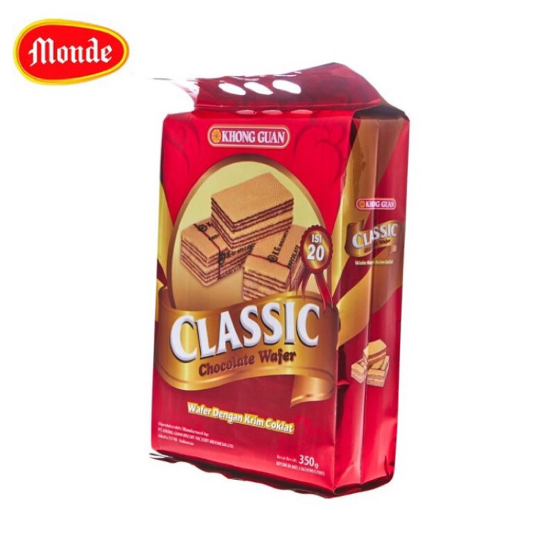 

Khong Guan Classic Wafer Chocolate 350gr