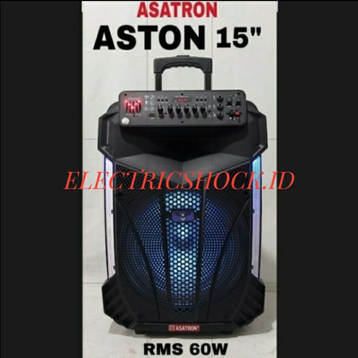 SPEAKER PORTABLE ASATRON ASTON 15 INC USB BLUETOOTH