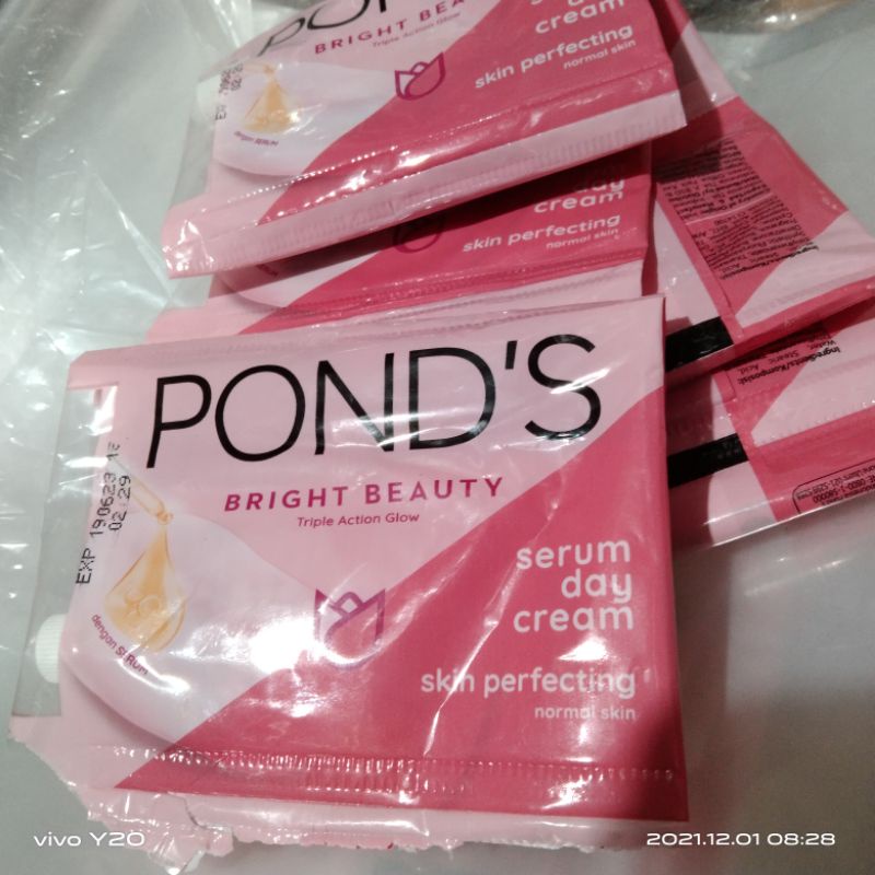 Ponds Cream sachet