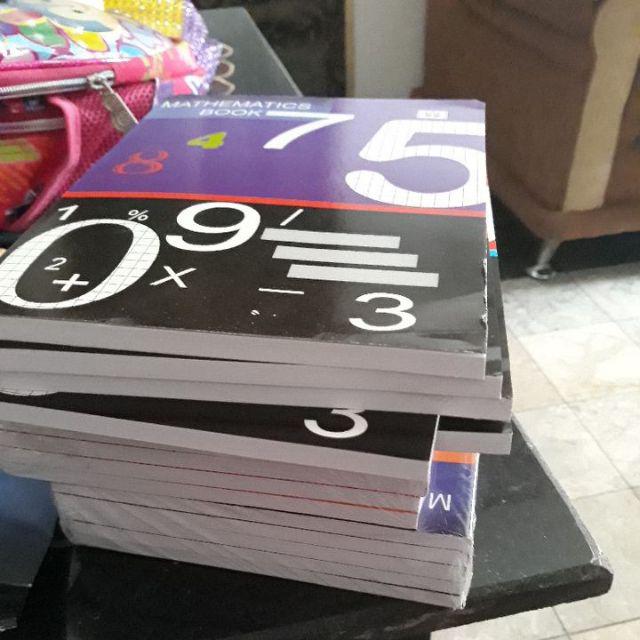 5 Pcs Buku  Matematika Kotak Kecil 100 Lembar Math Book 