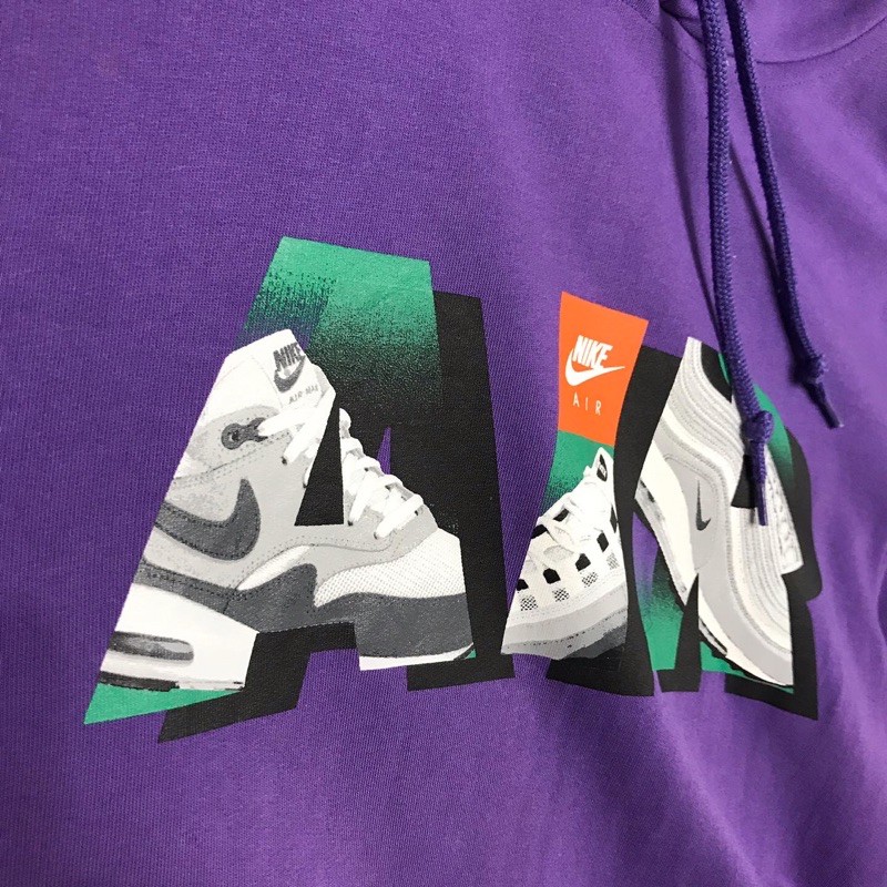 nike air purple sweater